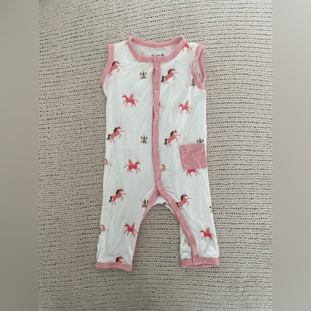 Kyte BABY Sleeveless Snap Romper